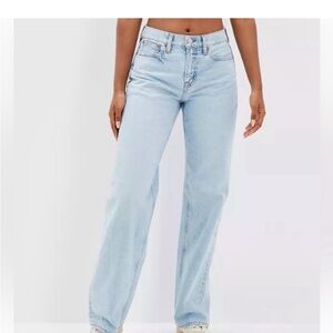 AE American Eagle 90s wide leg jeans Size 10 short NEW